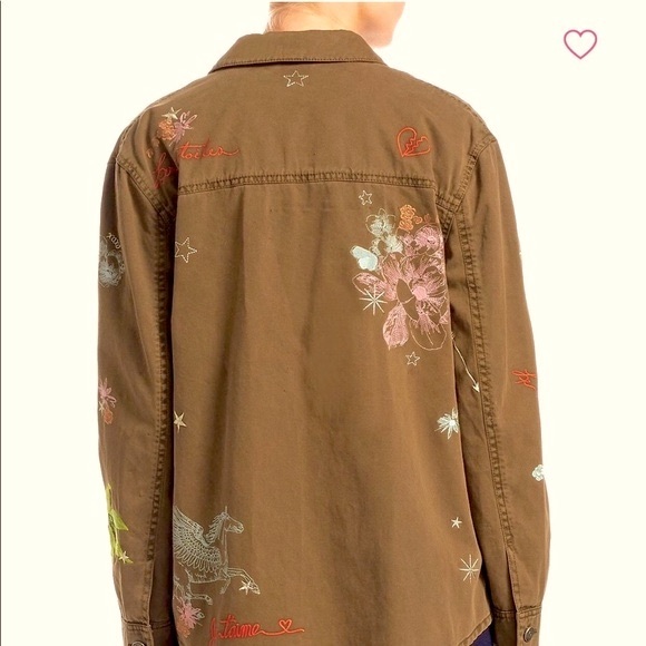 Cinq a sept Embroidered Whimsical Jacket - Picture 6 of 9